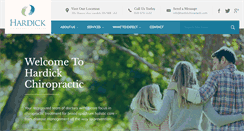 Desktop Screenshot of hardickchiropractic.com