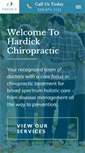 Mobile Screenshot of hardickchiropractic.com